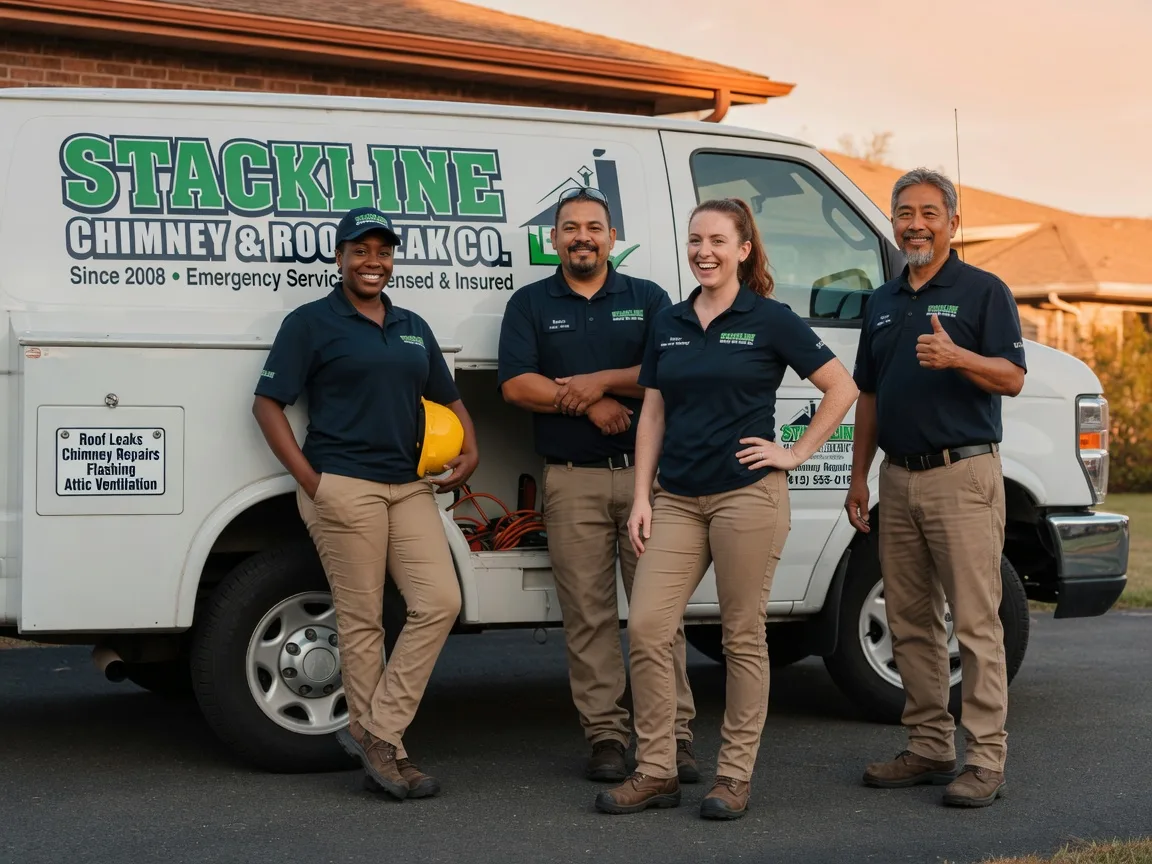 Chimney flashing repair company in Roosevelt, TX